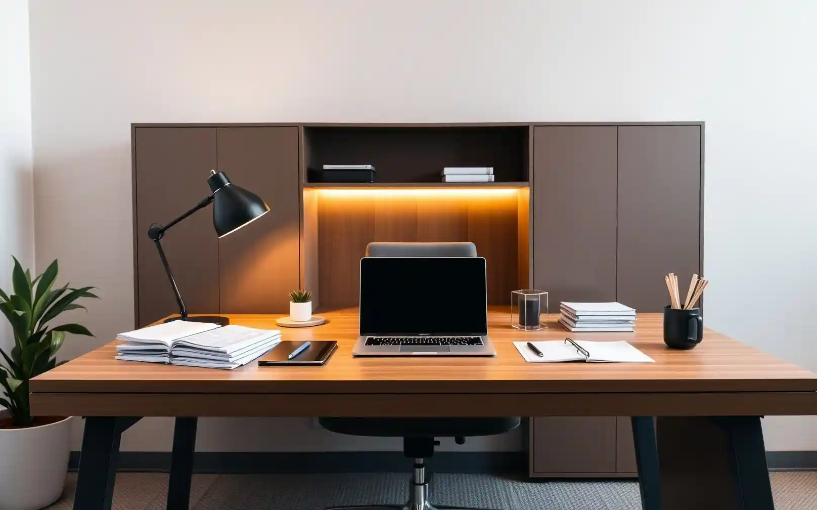 Financial planning workspace