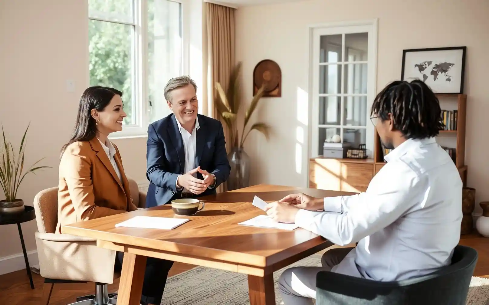 Financial coaching session